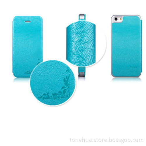 Flip Leather Case for iPhone, Comes in Various Colors